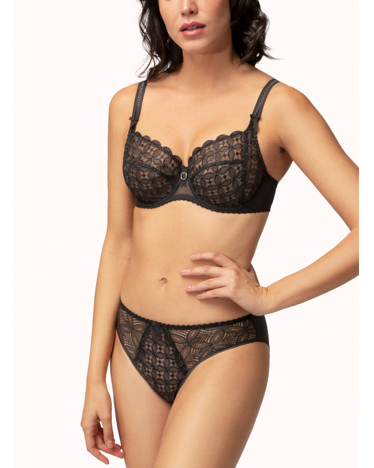 Soutien-gorge emboitant ROMY Reglisse