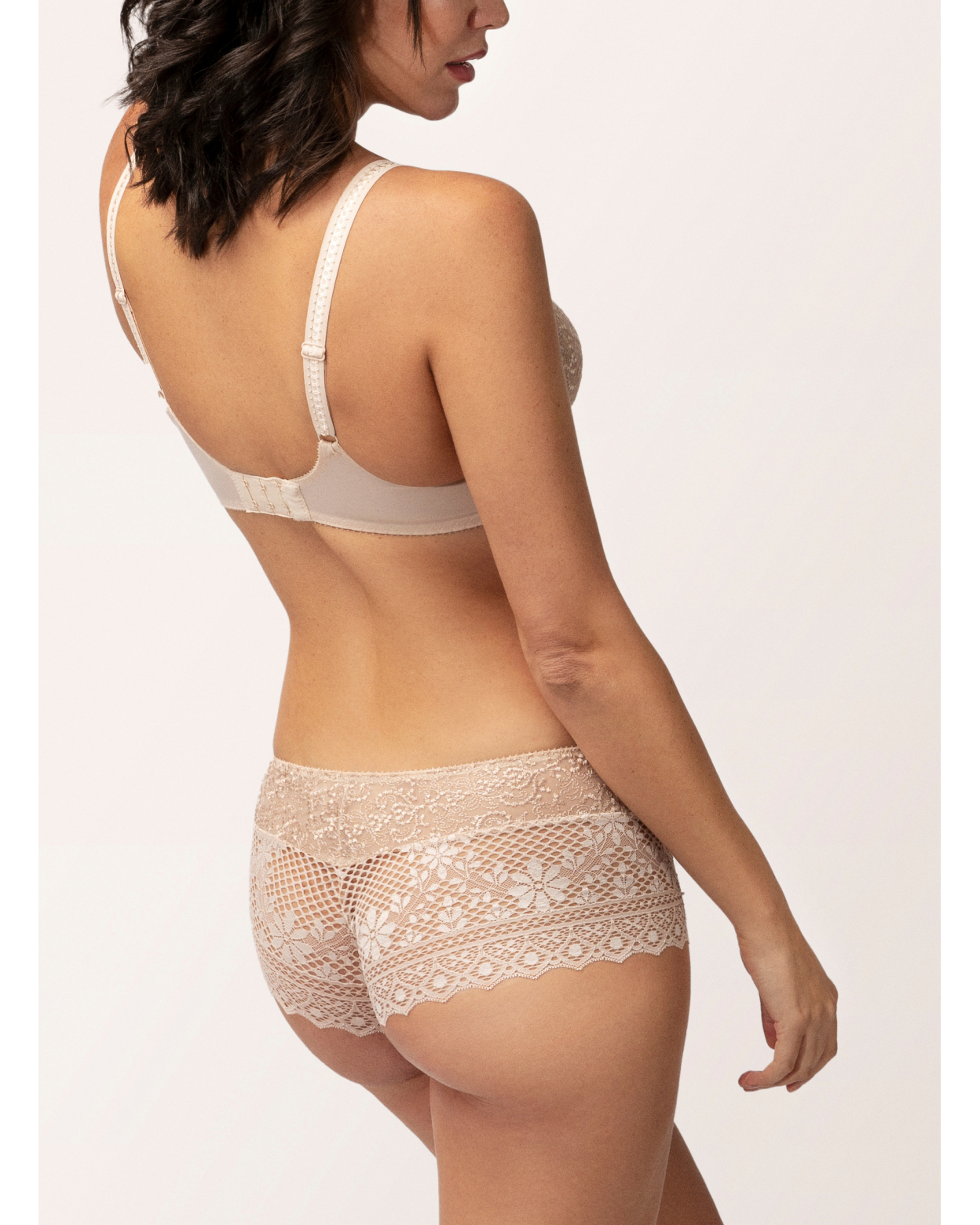 Shorty CASSIOPEE Creamy Beige