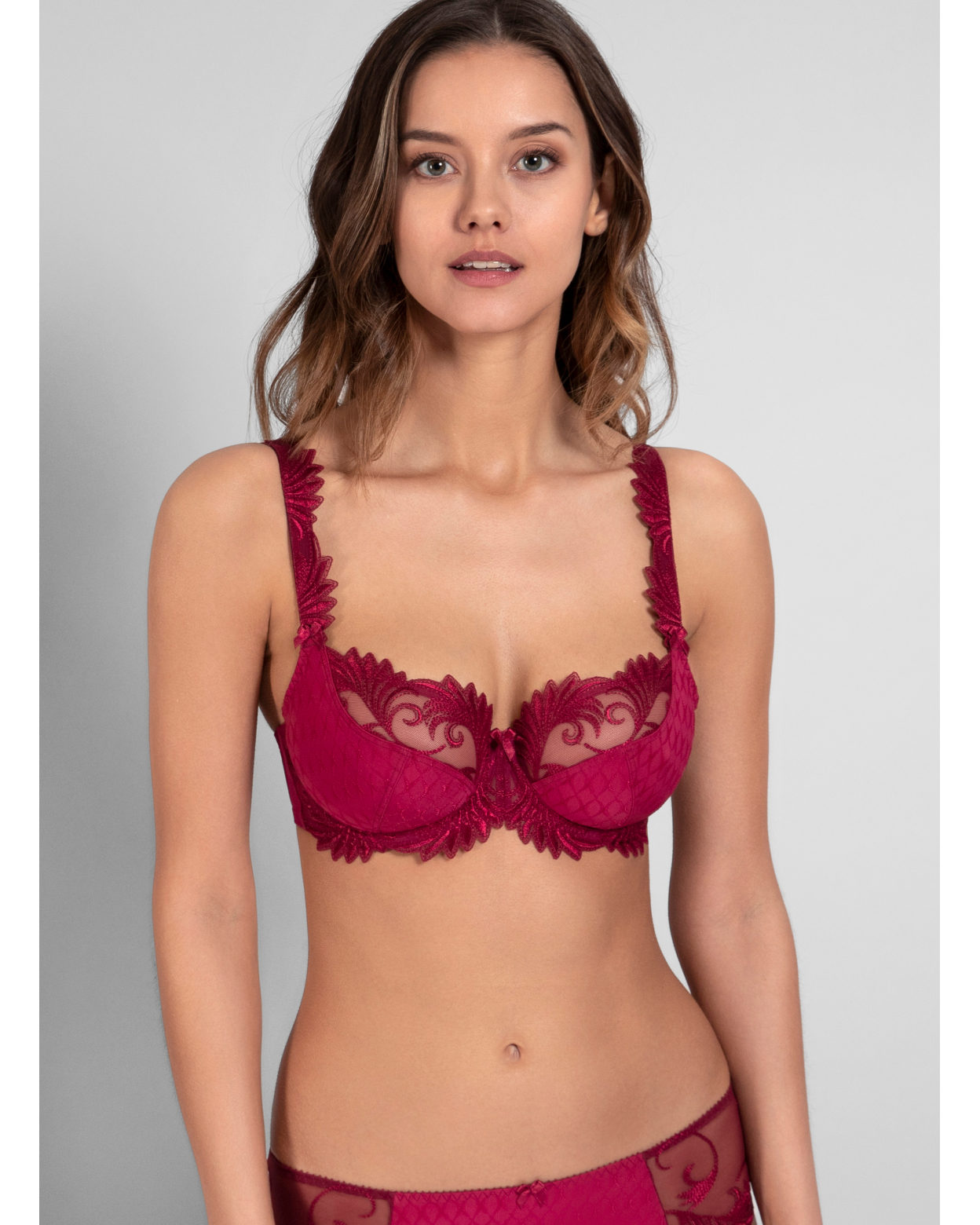 Soutien-gorge corbeille THALIA Sangria