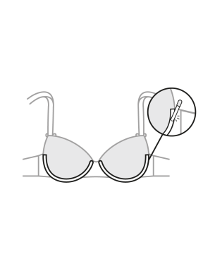 Armature / baleine qui a...