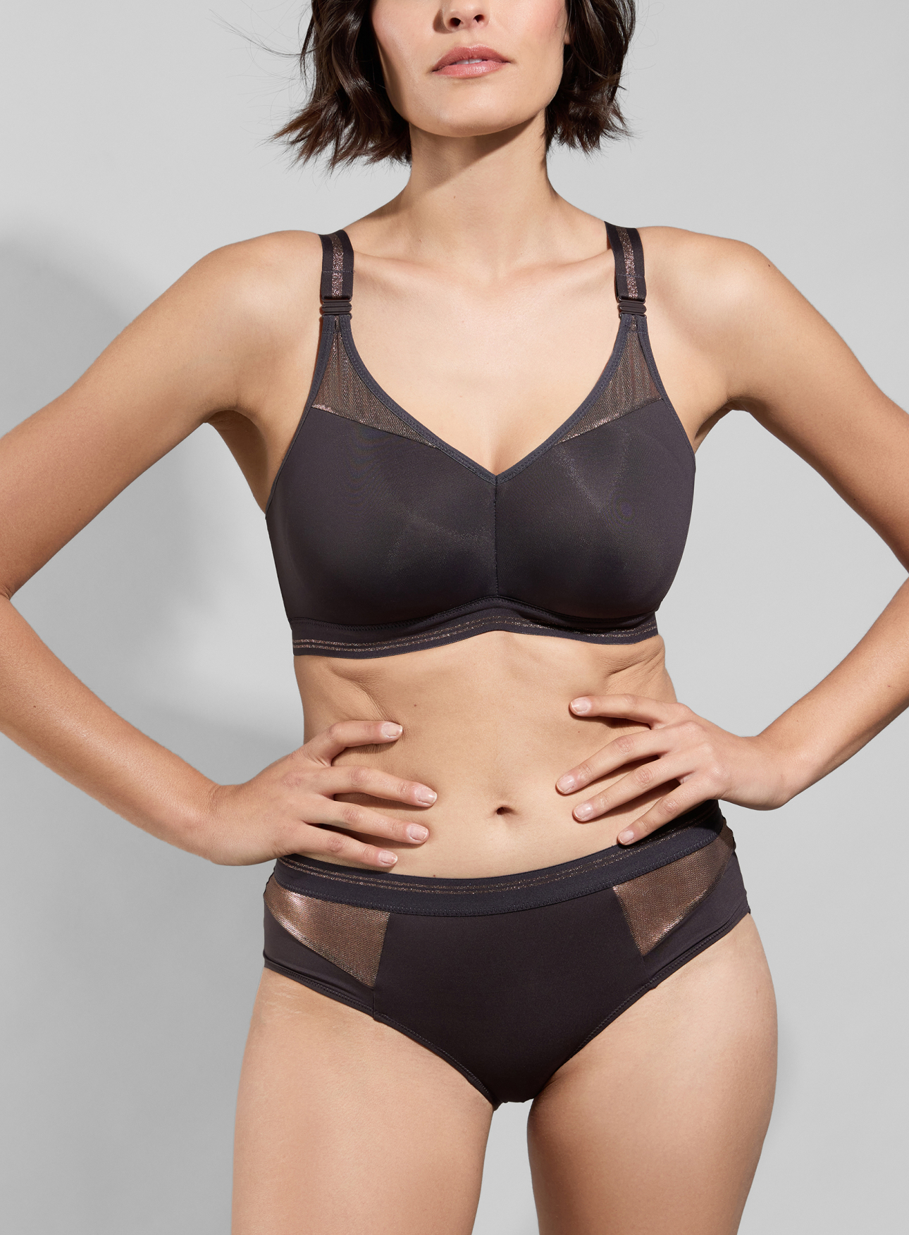 Shorty INITIALE Gris Intense