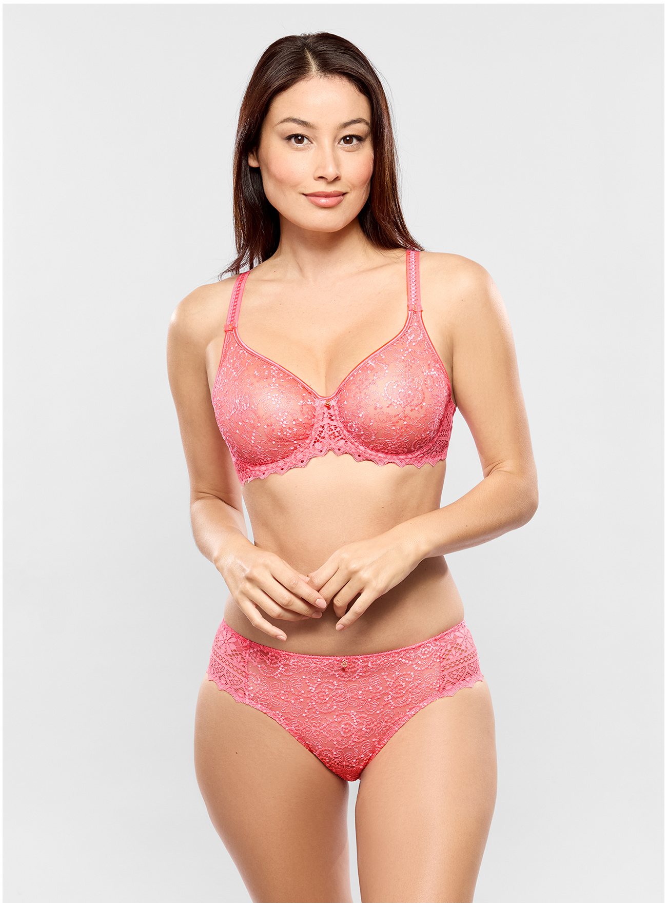 Soutien-gorge emboitant invisible CASSIOPEE Electric Pink