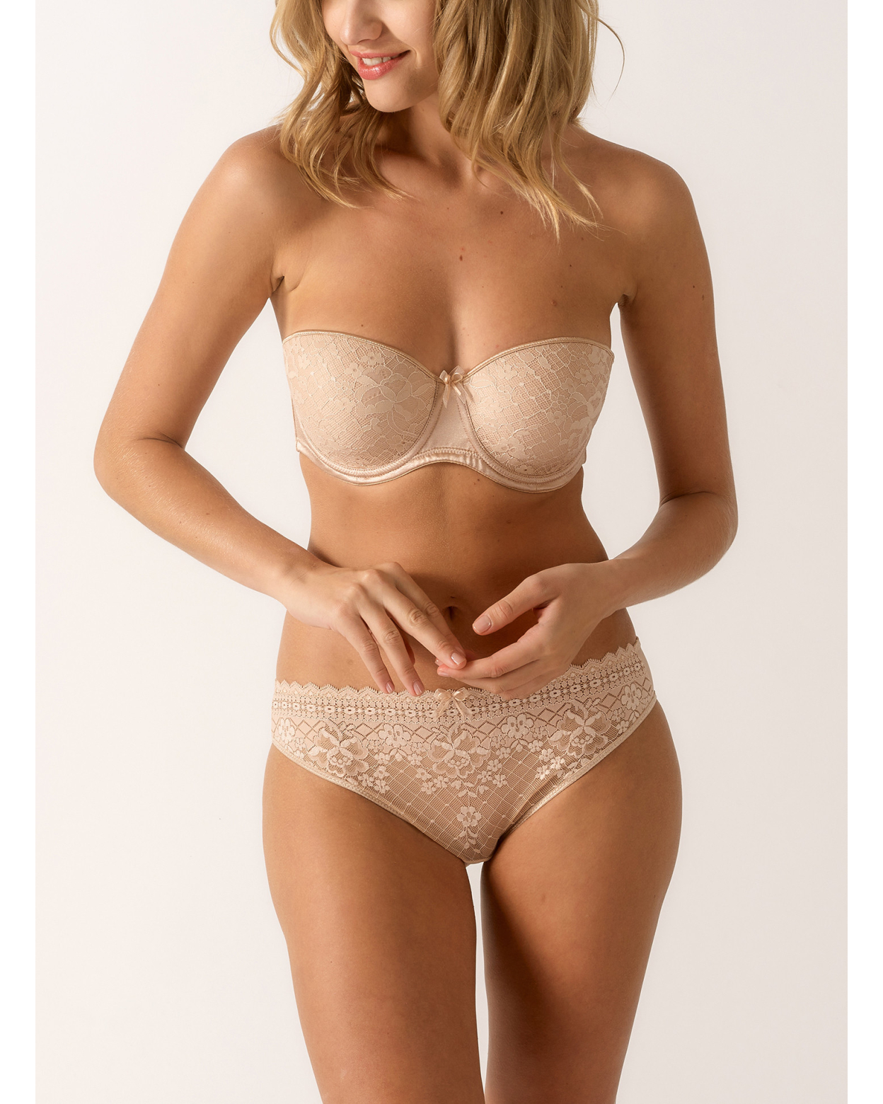 Soutien-gorge sans bretelles MELODY Caramel