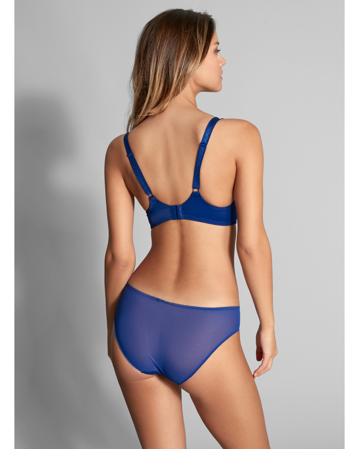 Soutien-gorge emboitant LOUISE Bleu Roi