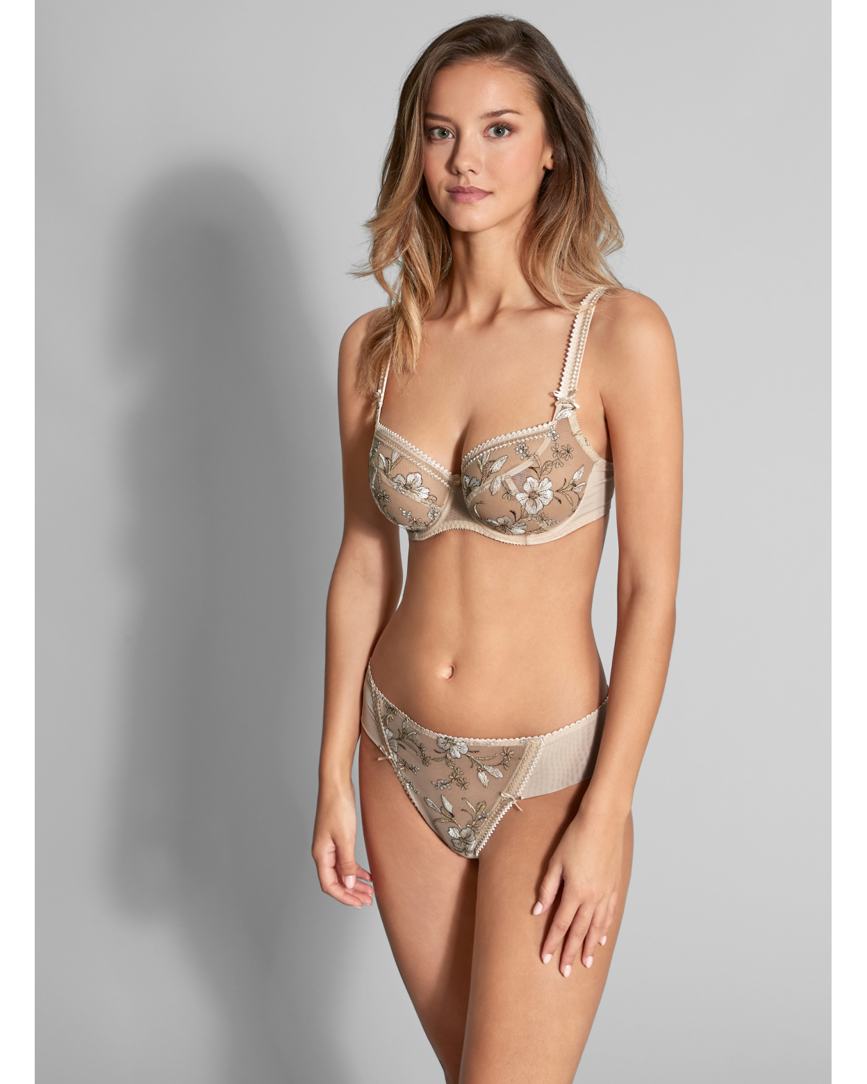 Low-necked bra LAUREN Or Ancien