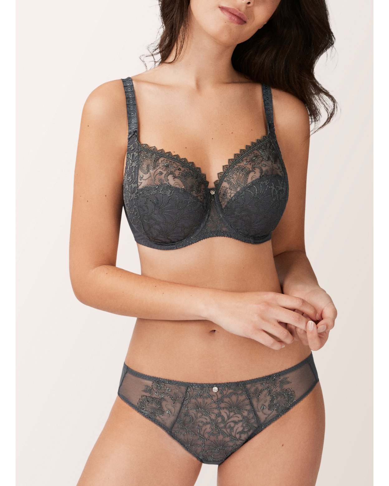 Soutien-gorge emboitant JOSEPHINE Fusain