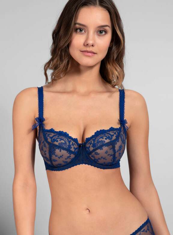 Low-necked bra GABY Saphir