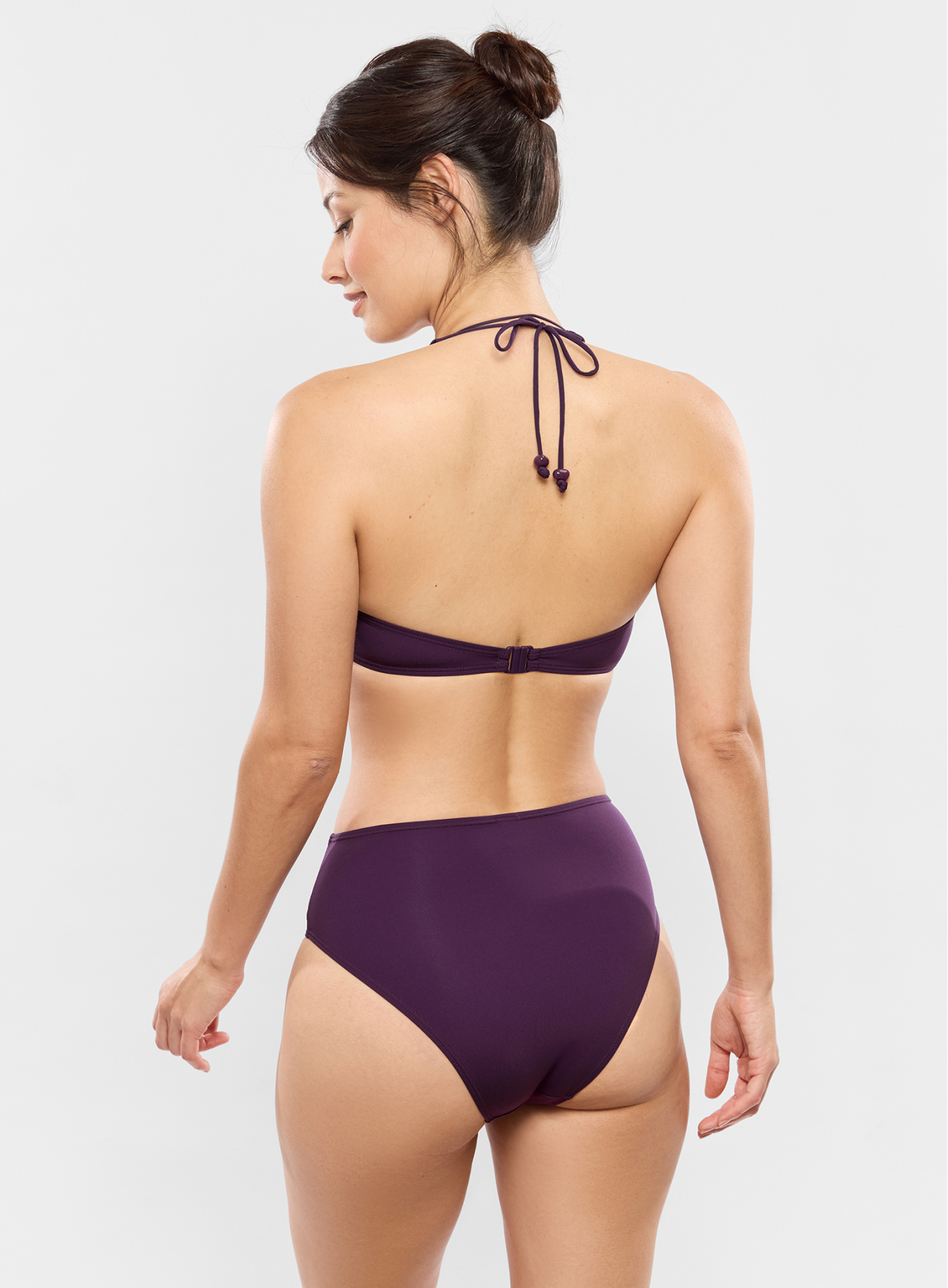 High-Waisted Bikini Brief JETSET Iris