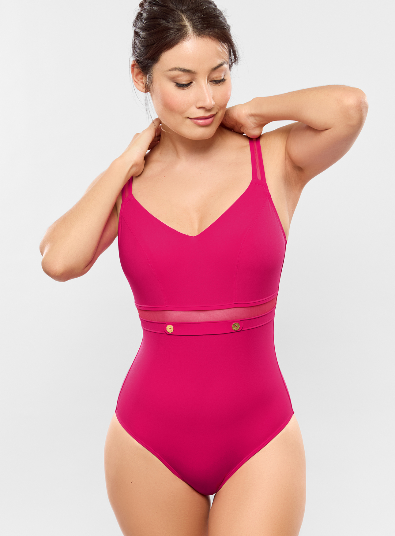 1 pièce - Décolleté V PALACE Shocking