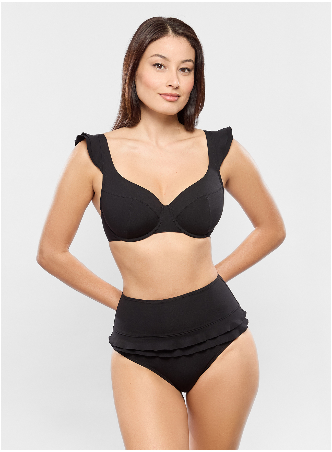 Décolleté corbeille GLAM Noir