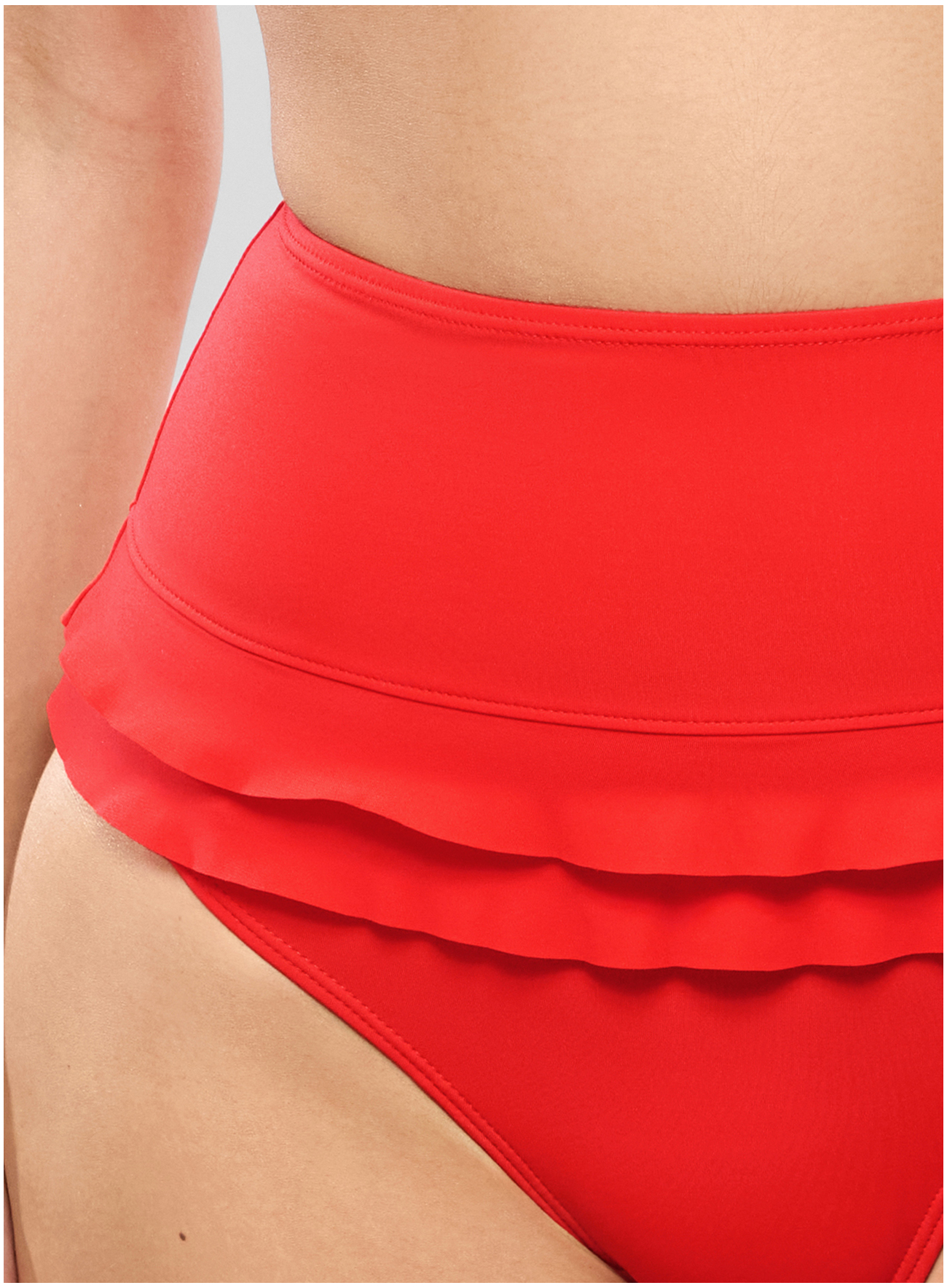 High-waist klassieke bikinibroekje GLAM Pavot