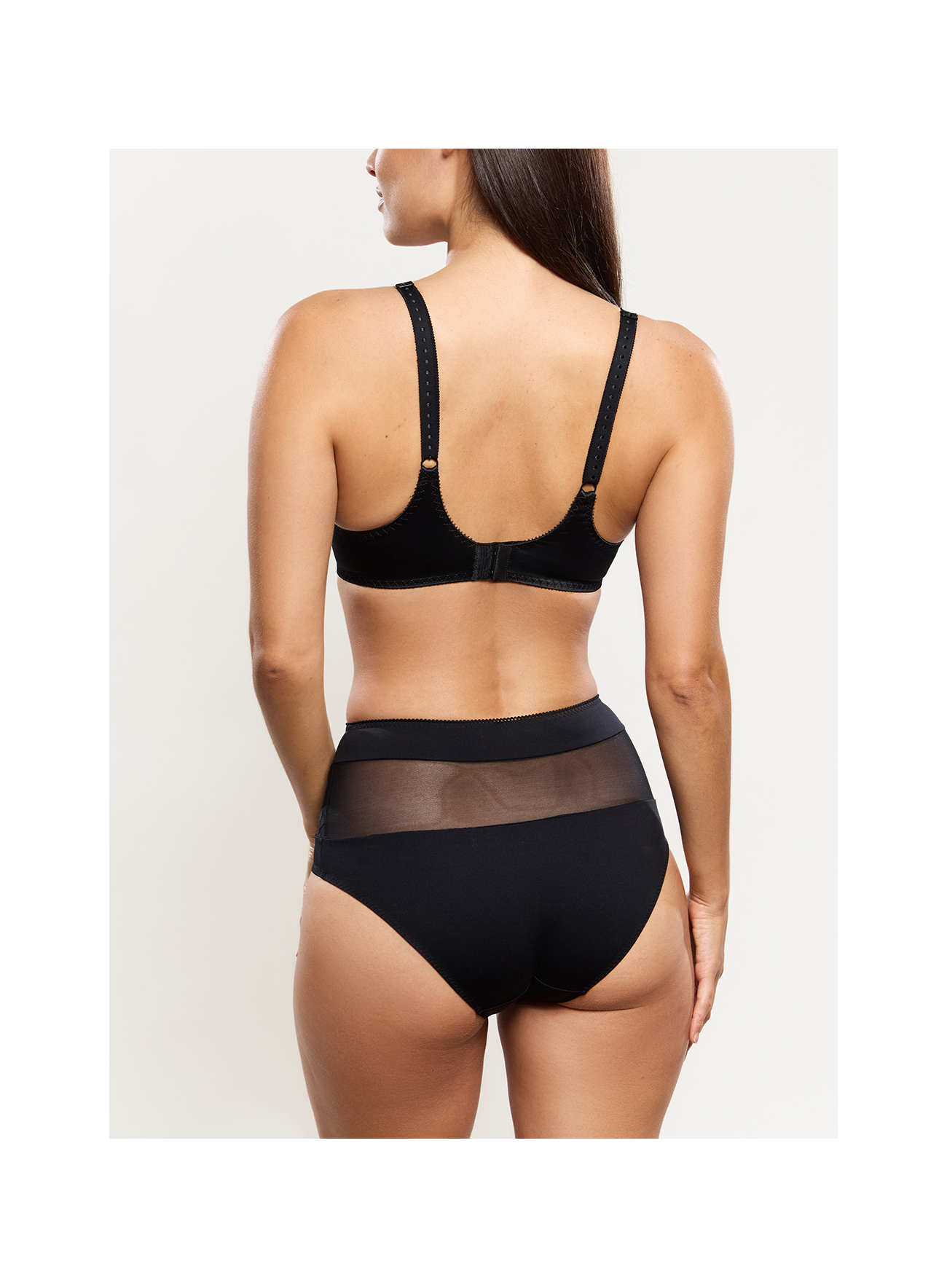 Klassischer Bügel BH TESS Schwarz