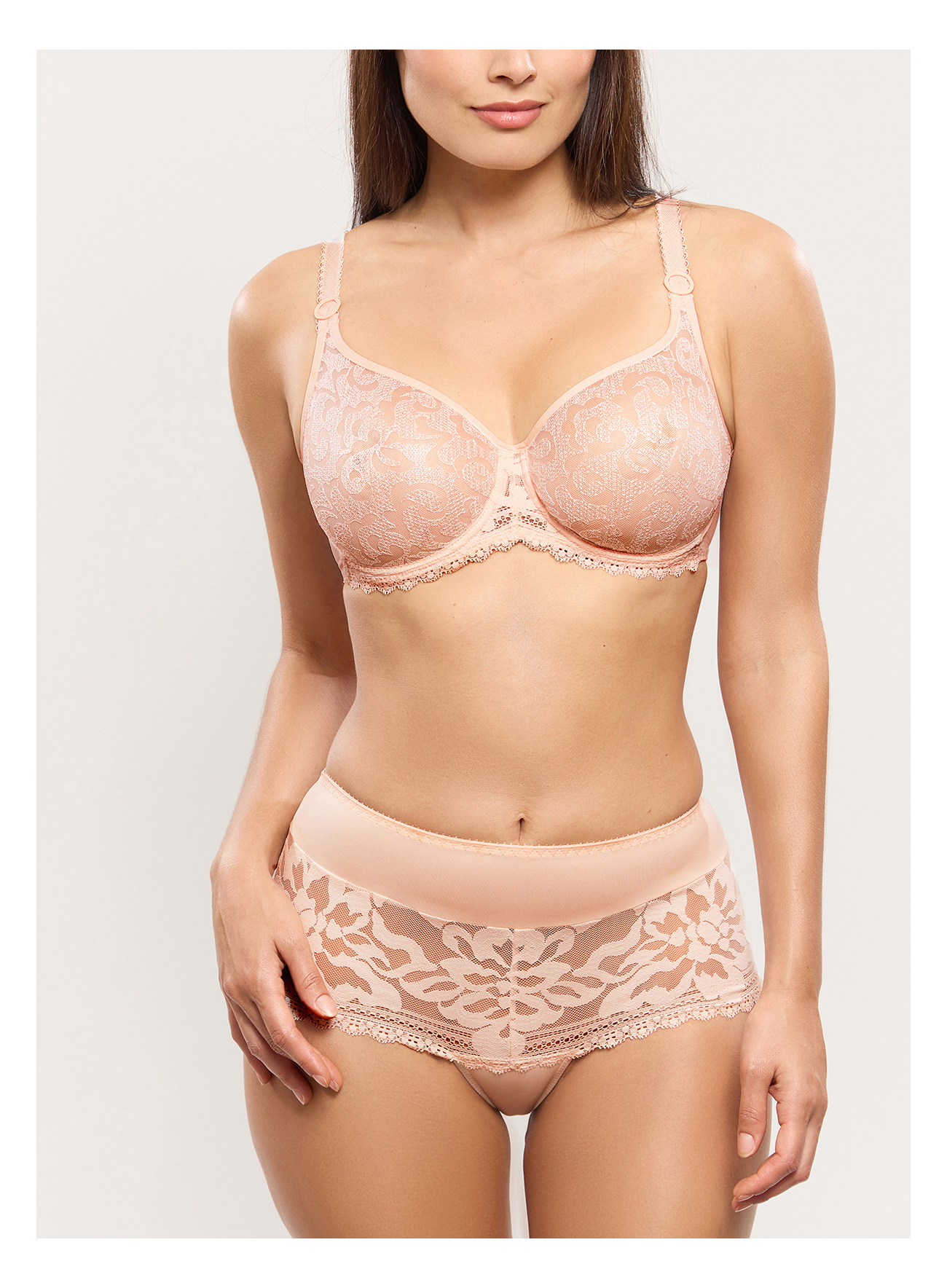Soutien-gorge emboitant invisible LEIA Rose Paradis