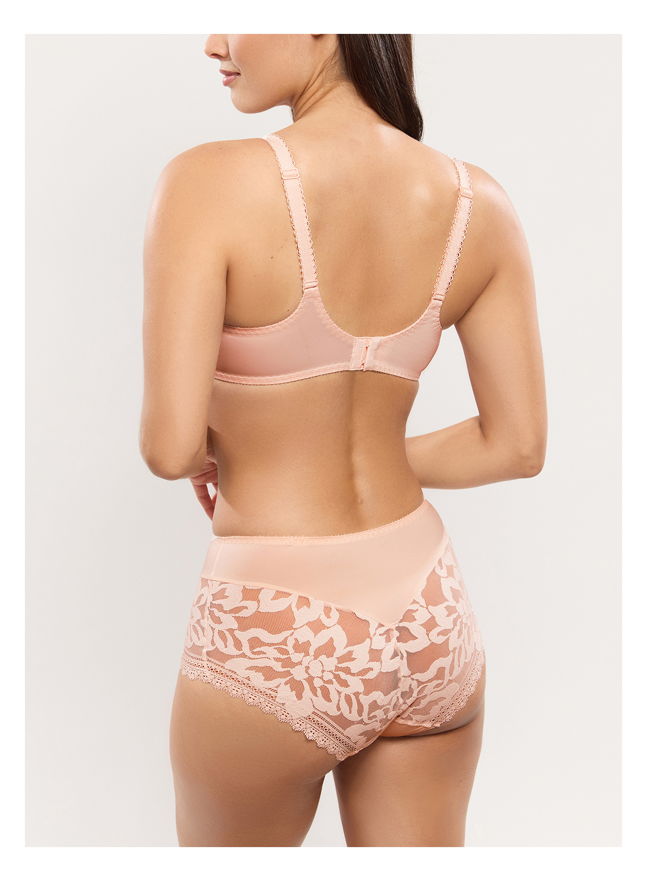 Invisible full cup bra LEIA Rose Paradis