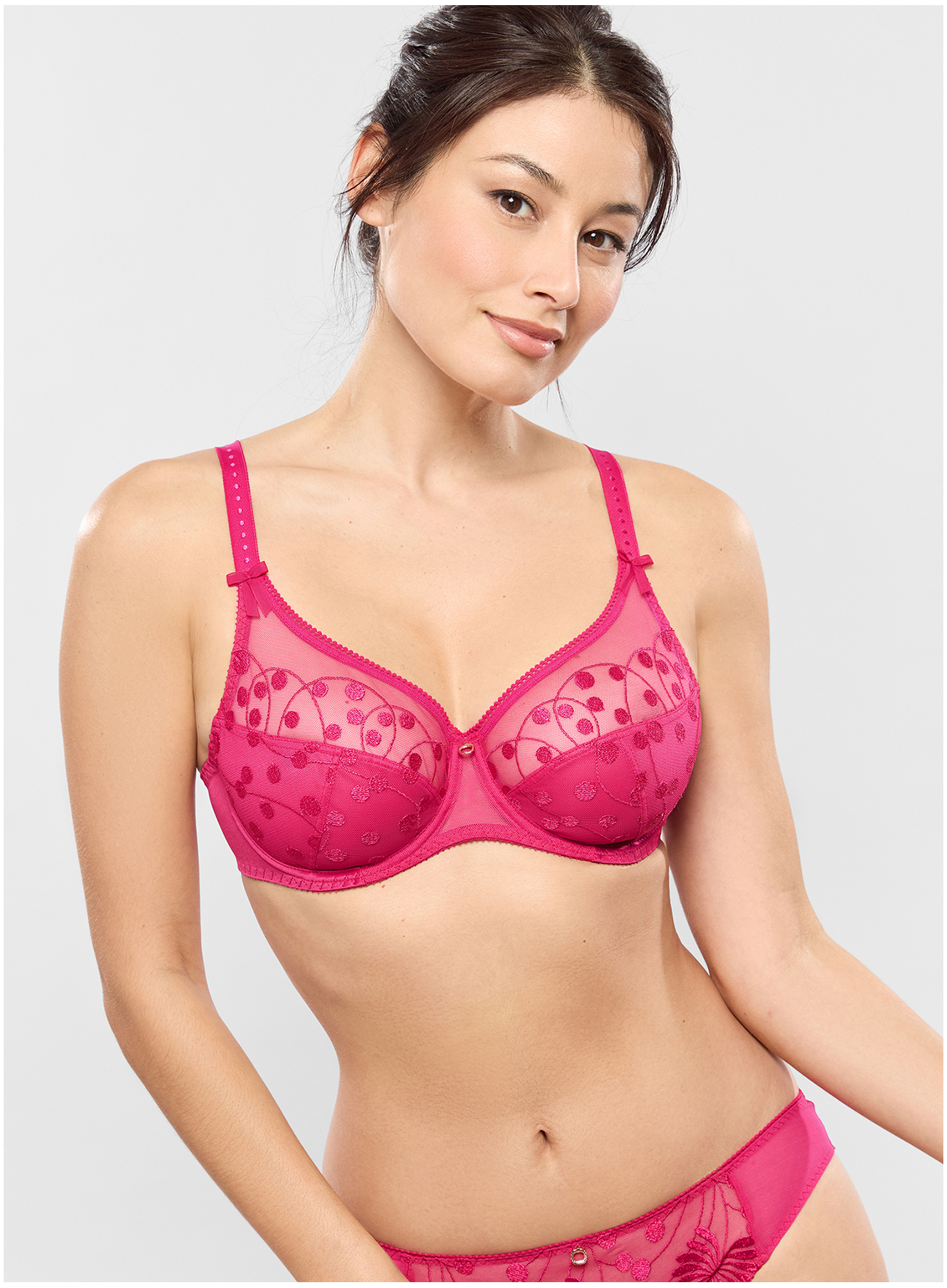 Soutien-gorge emboitant TESS Rose Samba