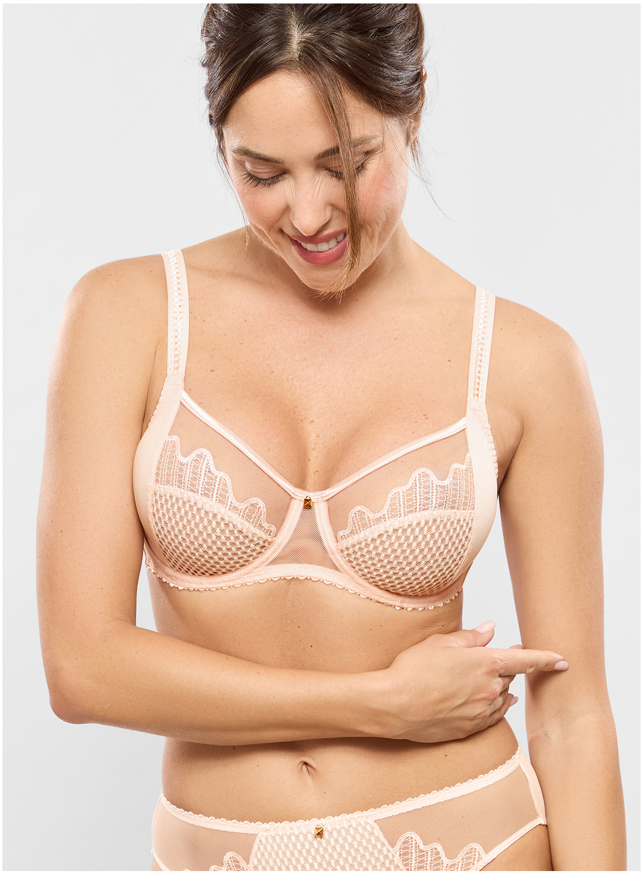 Full cup bra LUNA Quartz