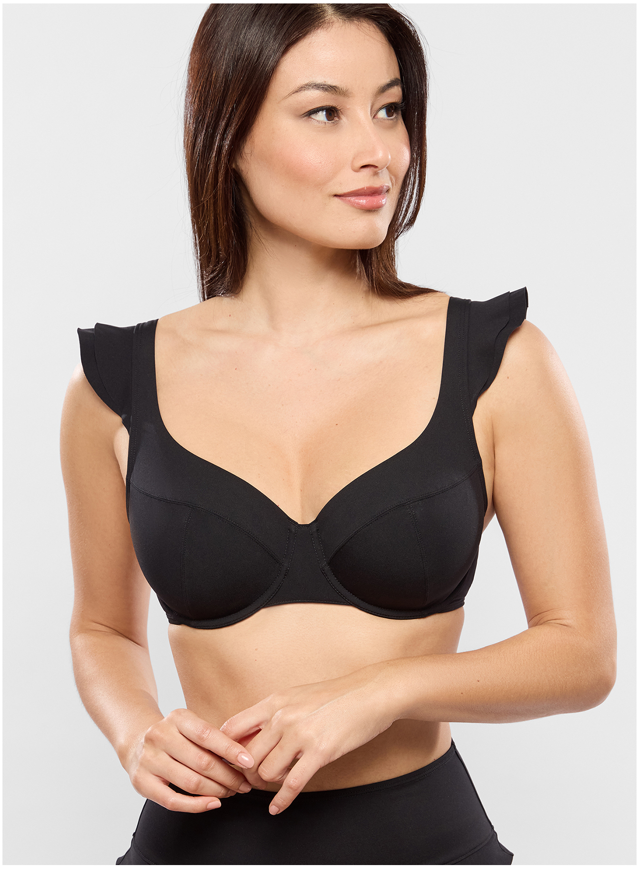 Schalen-Dekolleté GLAM Noir