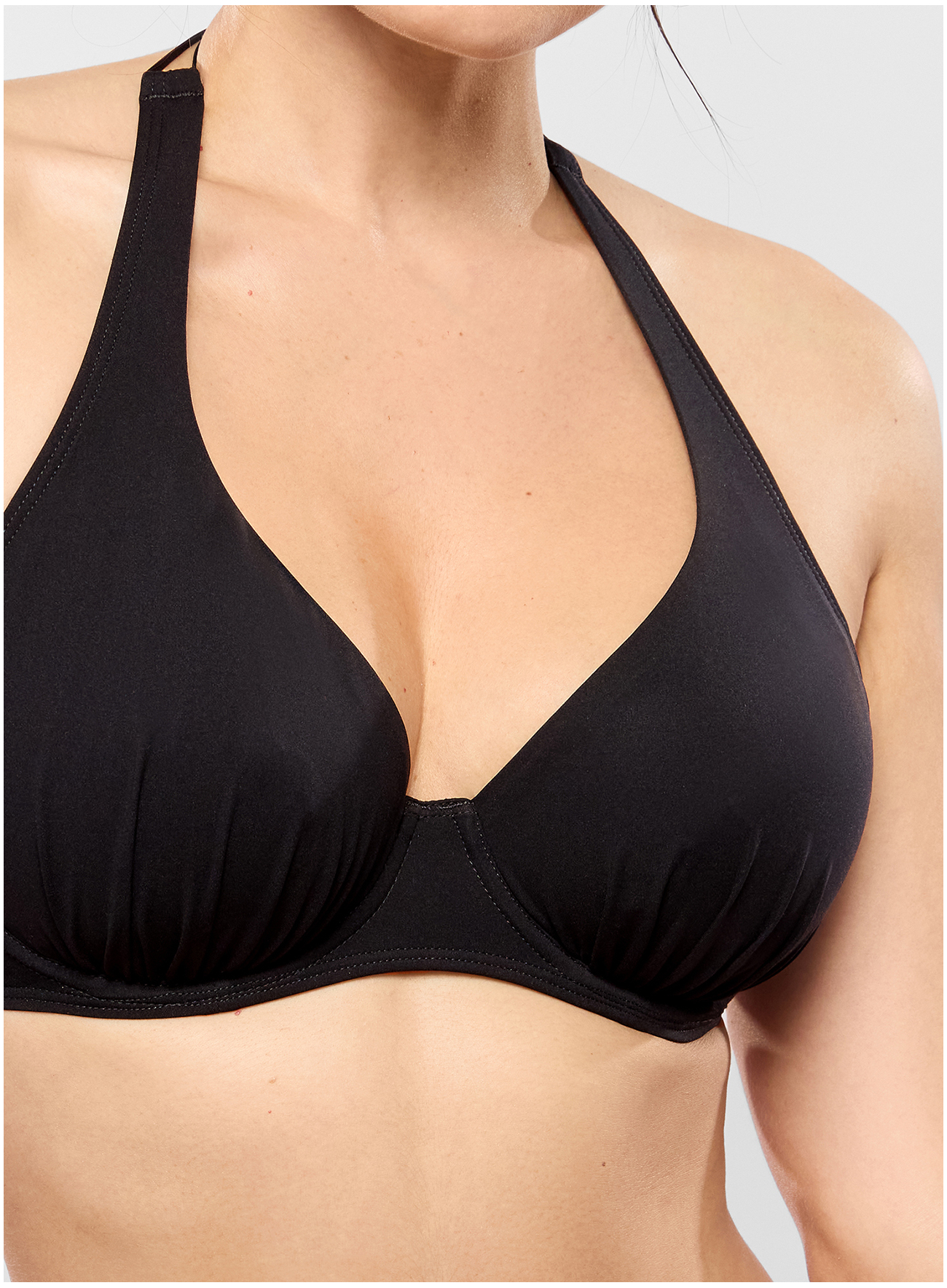 Halter-neck JETSET Noir
