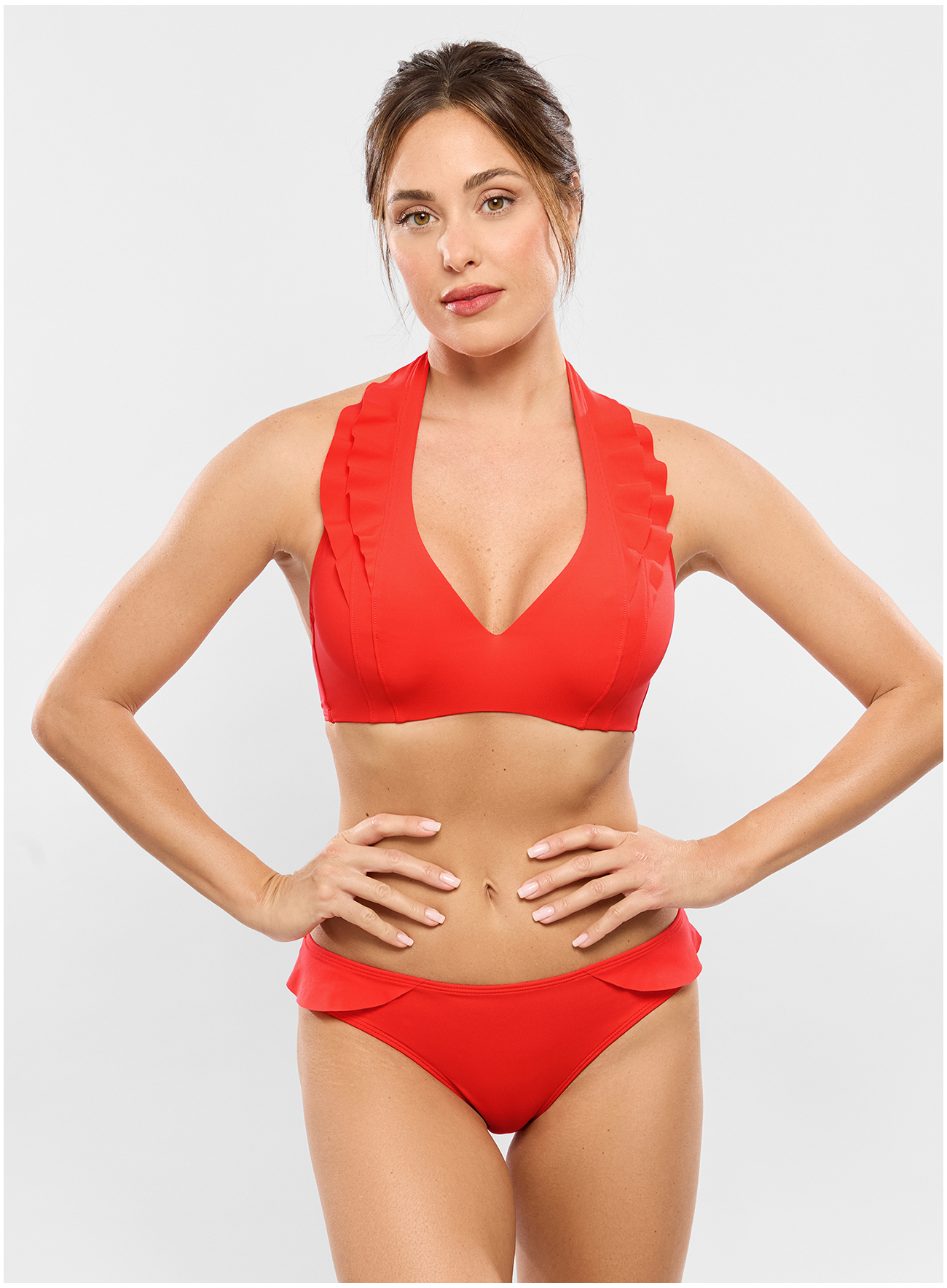 Halter-neck GLAM Pavot