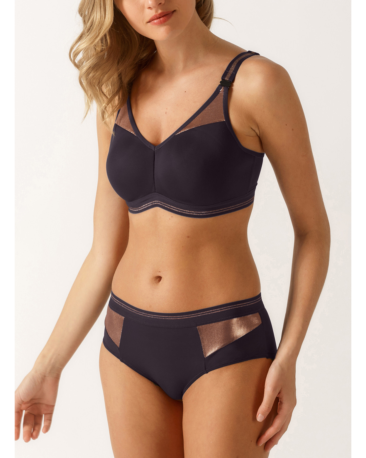 Sportbeha INITIALE Gris Intense